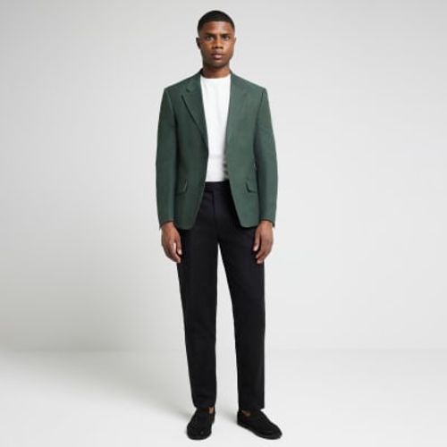 Mens River Island Green Slim...