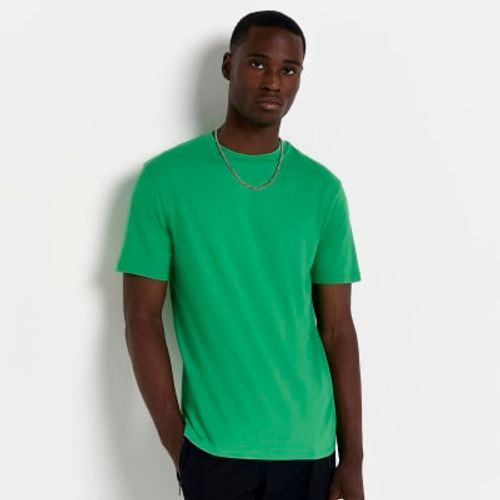 Mens River Island Green Slim...