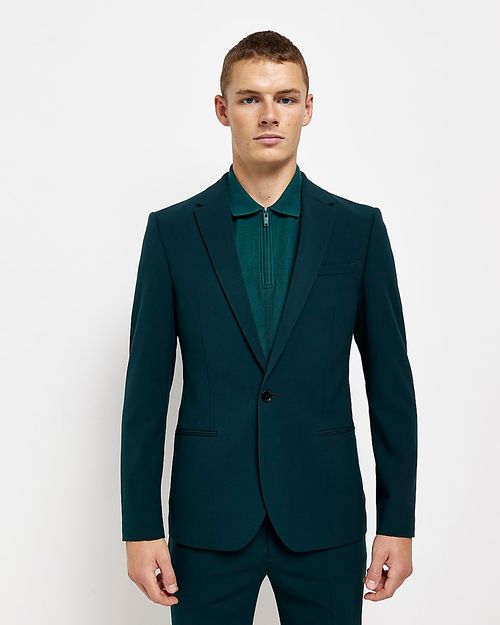 Mens River Island Green Super...