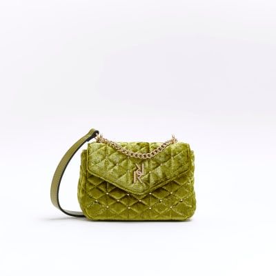River island shop quilted shoulder bag