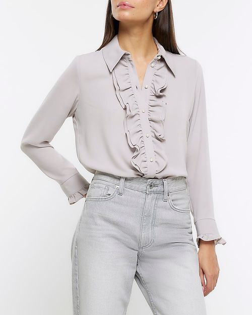 River Island Womens Grey...