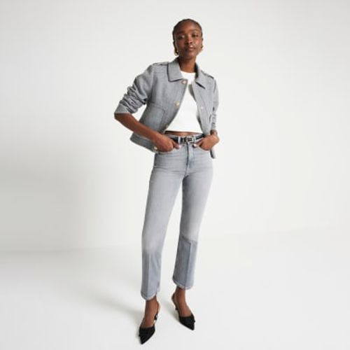 River Island Womens Grey High...