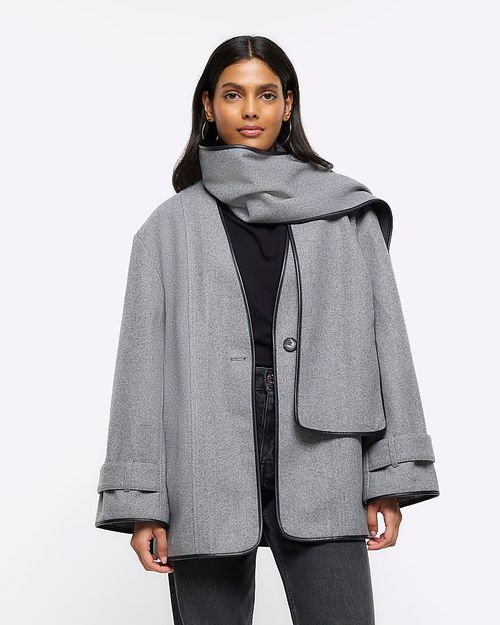 River Island Womens Grey...