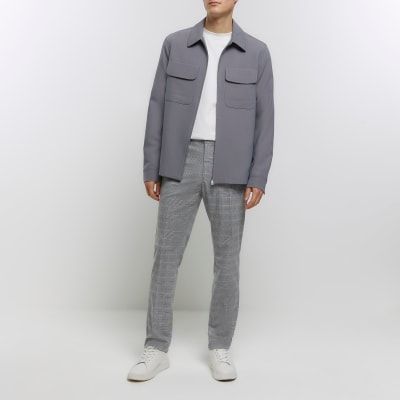 Checkered trousers deals river island