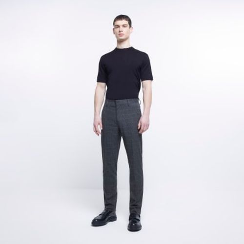 Mens River Island Grey Slim...