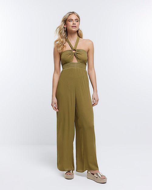 River Island Womens Khaki...