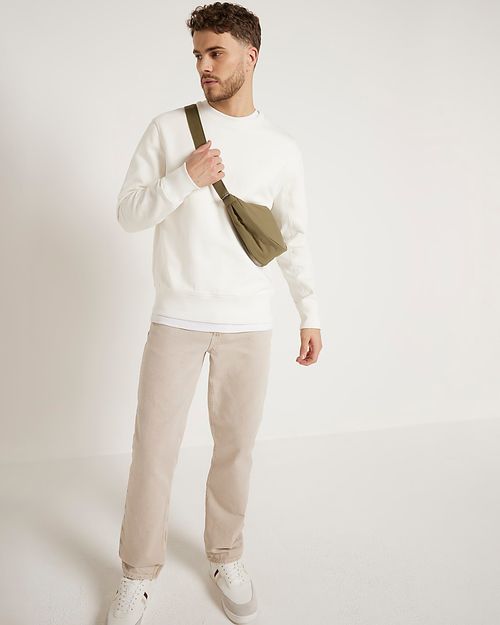 Mens River Island Khaki...