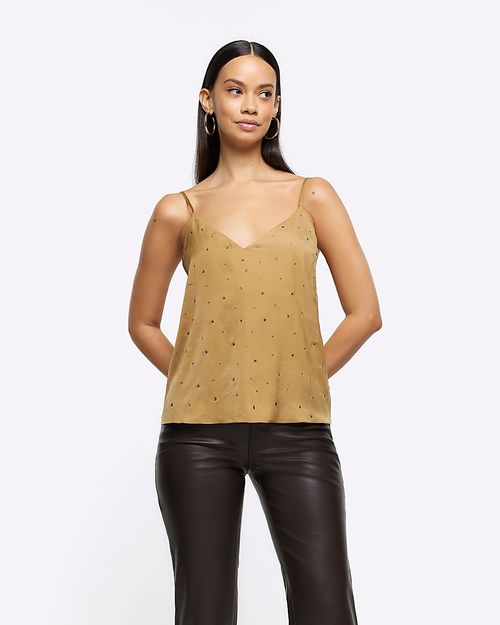 River Island Womens Khaki...