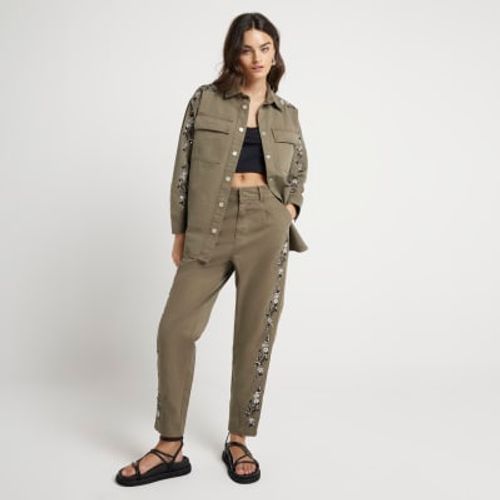 River Island Womens Khaki...