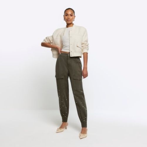 River Island Womens Khaki...