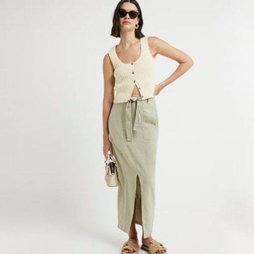 River Island Womens Khaki...