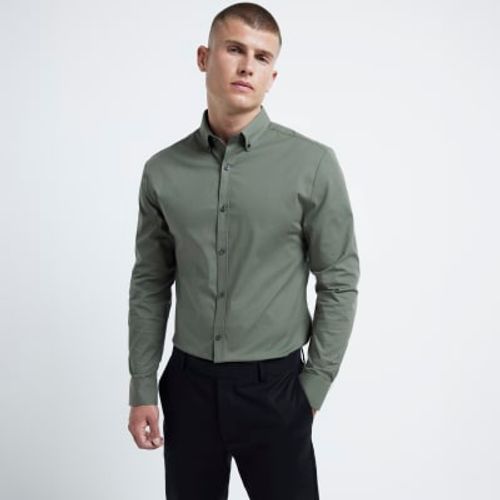 Mens River Island Khaki...