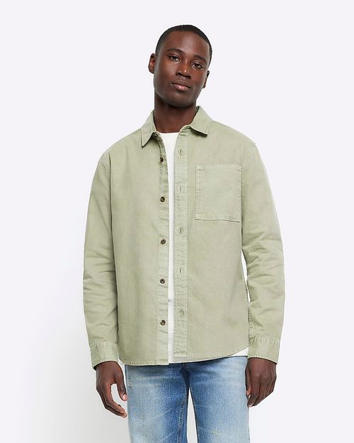 Mens River Island Khaki...