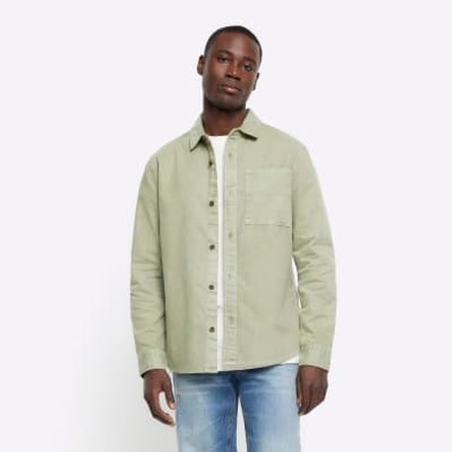 Mens River Island Khaki...