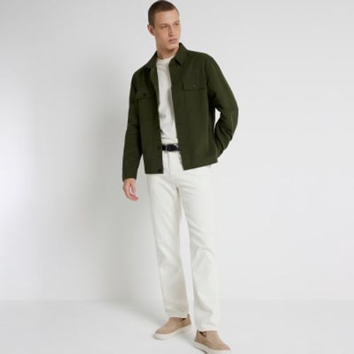 Mens River Island Khaki...