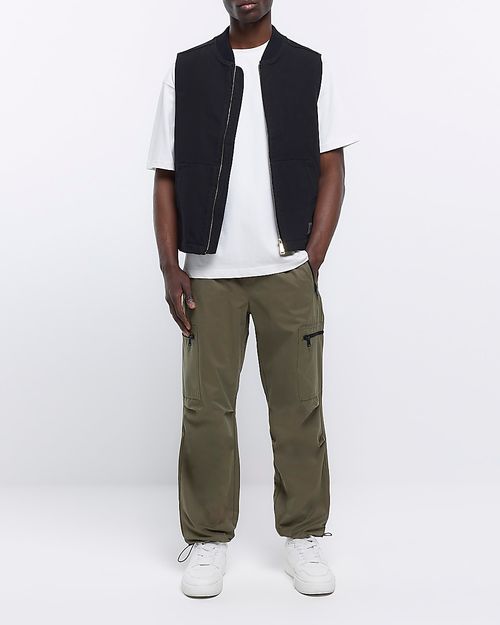 Mens River Island Khaki...