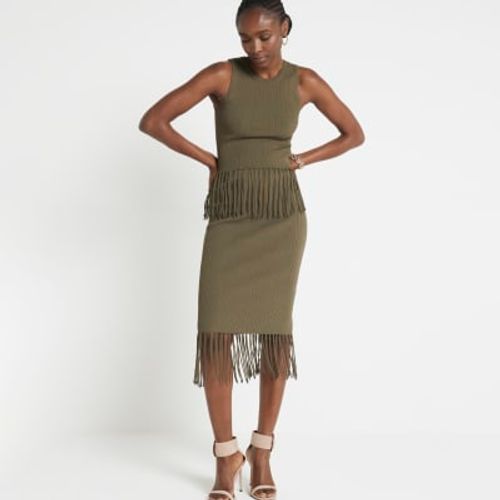 River Island Womens Khaki...