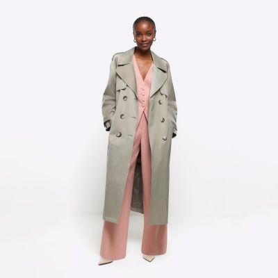 River island shop duster coat sale