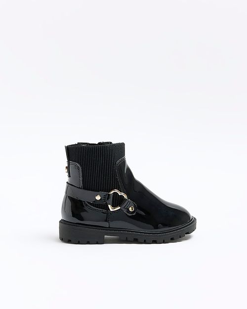 River Island Mini Girls Black...