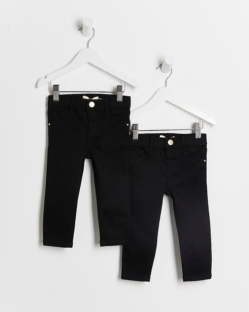 River Island Mini Girls Black...