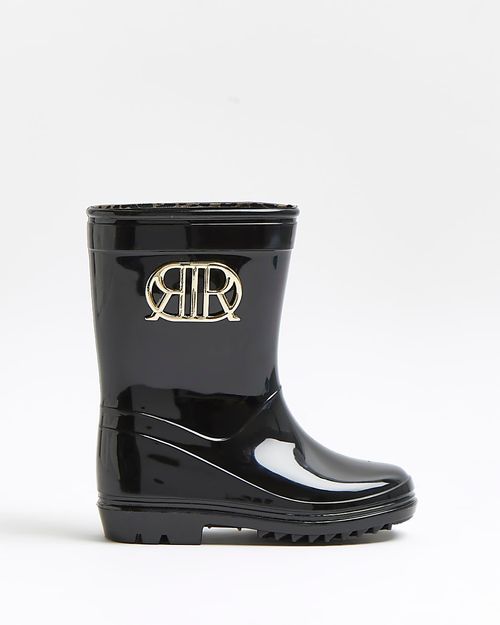 River Island Mini Girls Black...