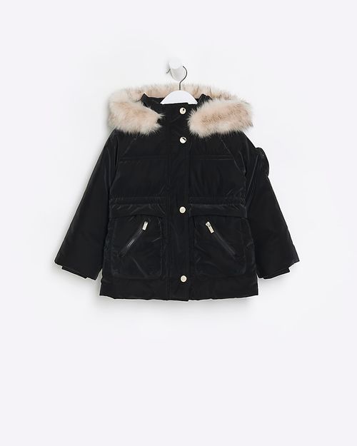 River Island Mini Girls Black...