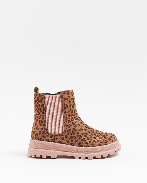 River Island Mini Girls Brown...