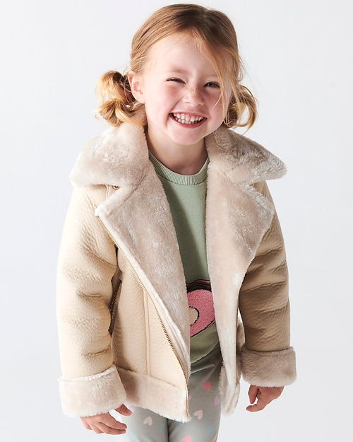 River Island Mini Girls Cream...