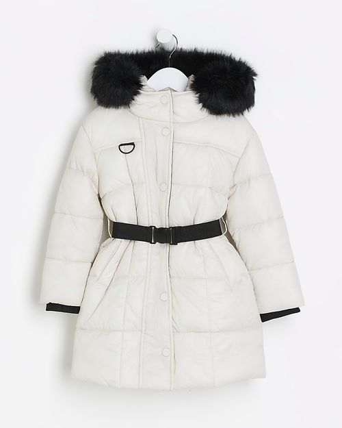 River Island Mini Girls Cream...