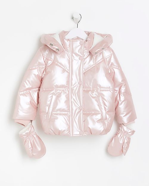 River Island Mini Girls Pink...