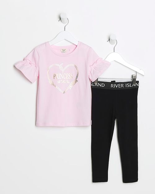 River Island Mini Girls Pink...