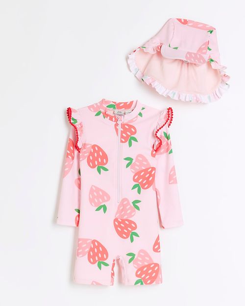 River Island Mini Girls Pink...