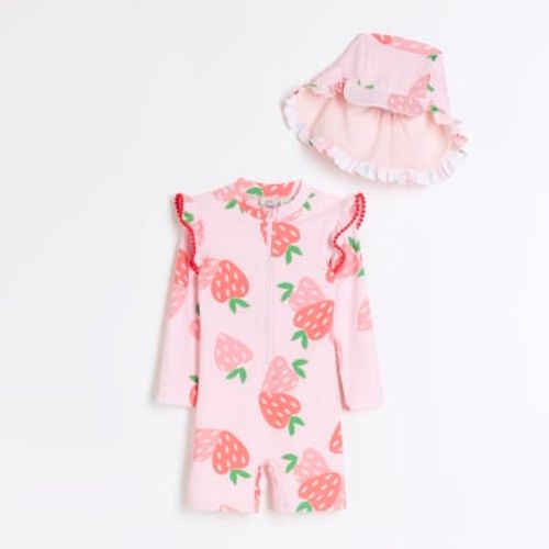 River Island Mini Girls Pink...