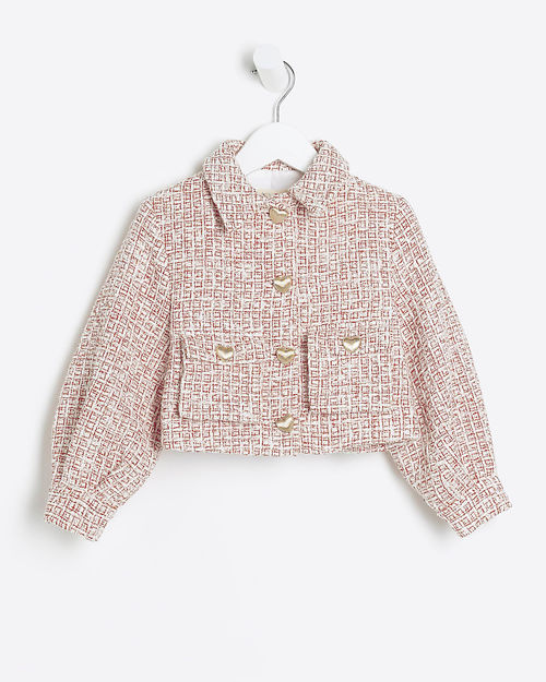 River Island Mini Girls Red...