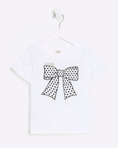 River Island Mini Girls White...