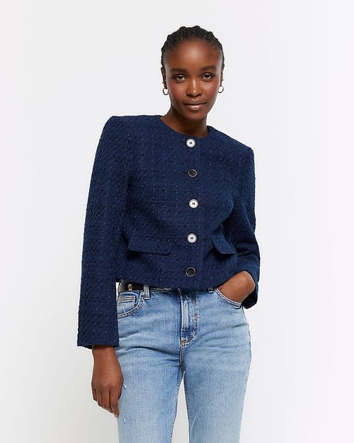 River Island Womens Navy...