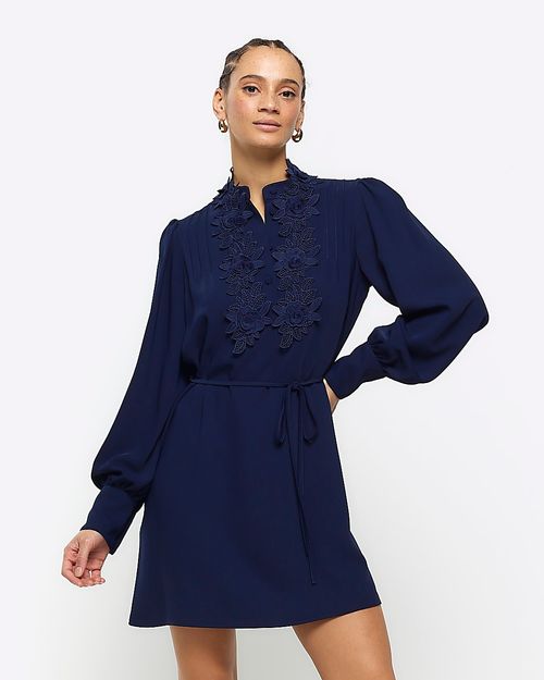 River Island Womens Navy...