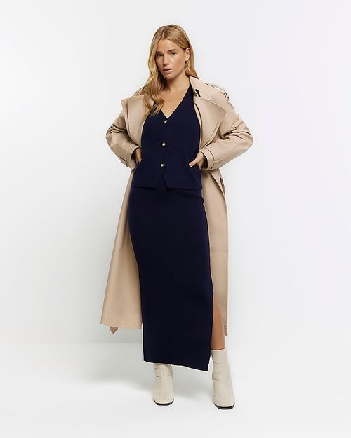 River Island Womens Navy...