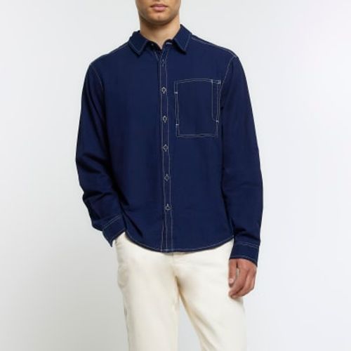 Mens River Island Navy...