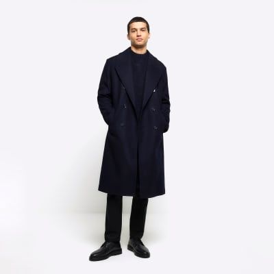 River island trench coat on sale mens