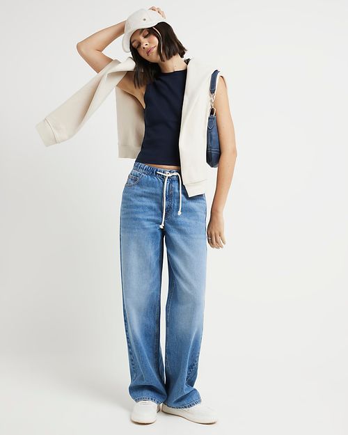 River Island Womens Navy...