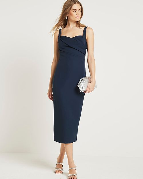 River Island Womens Navy...