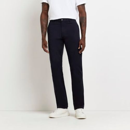 Mens River Island Navy Slim...