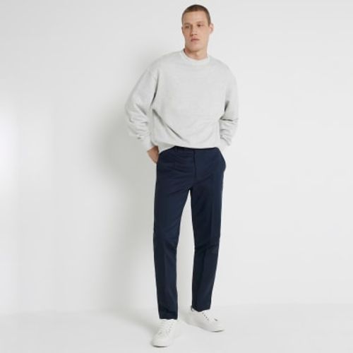 Mens River Island Navy Slim...