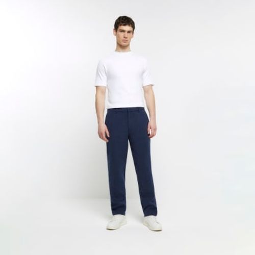 Mens River Island Navy Slim...