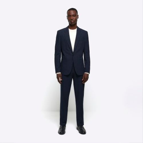 Mens River Island Navy Slim...