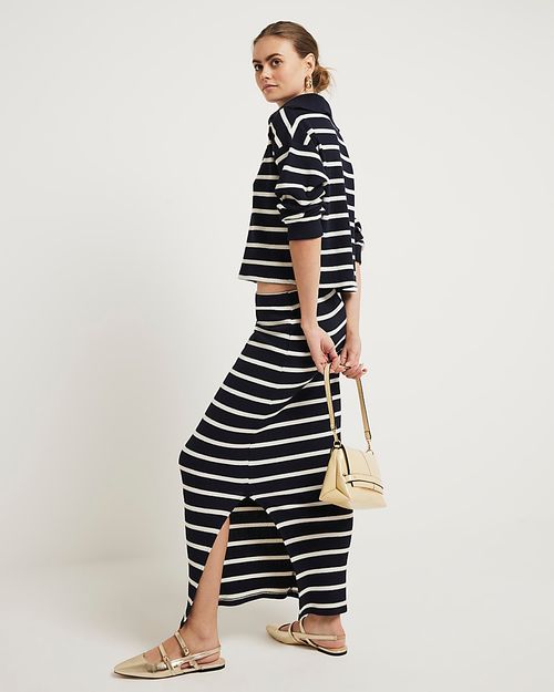 River Island Womens Navy...