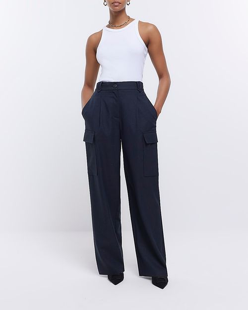 River Island Womens Navy...