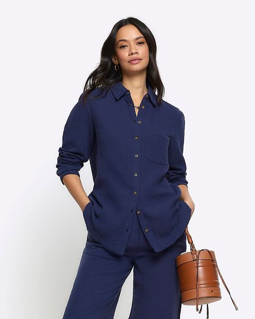 River Island Womens Navy...