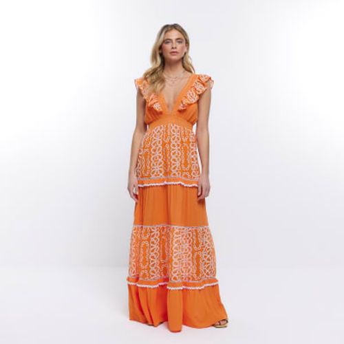 River Island Womens Orange...